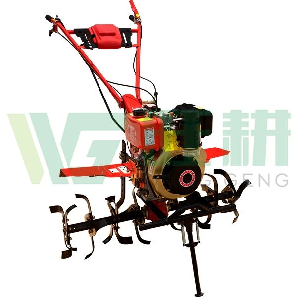 Big Power Tiller Cultivator, Diesel Gear Driven Tiller, Mini Multifunction Rotary